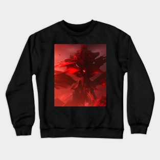 black in to red Crewneck Sweatshirt